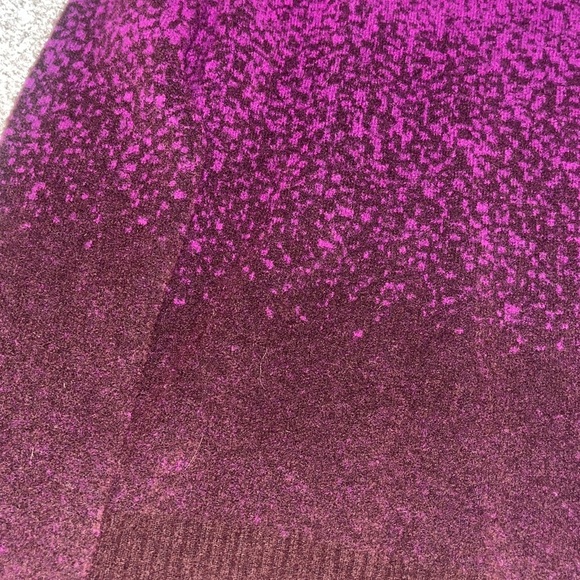 Athleta Ombré Purple Knit Sweater - Picture 3 of 5